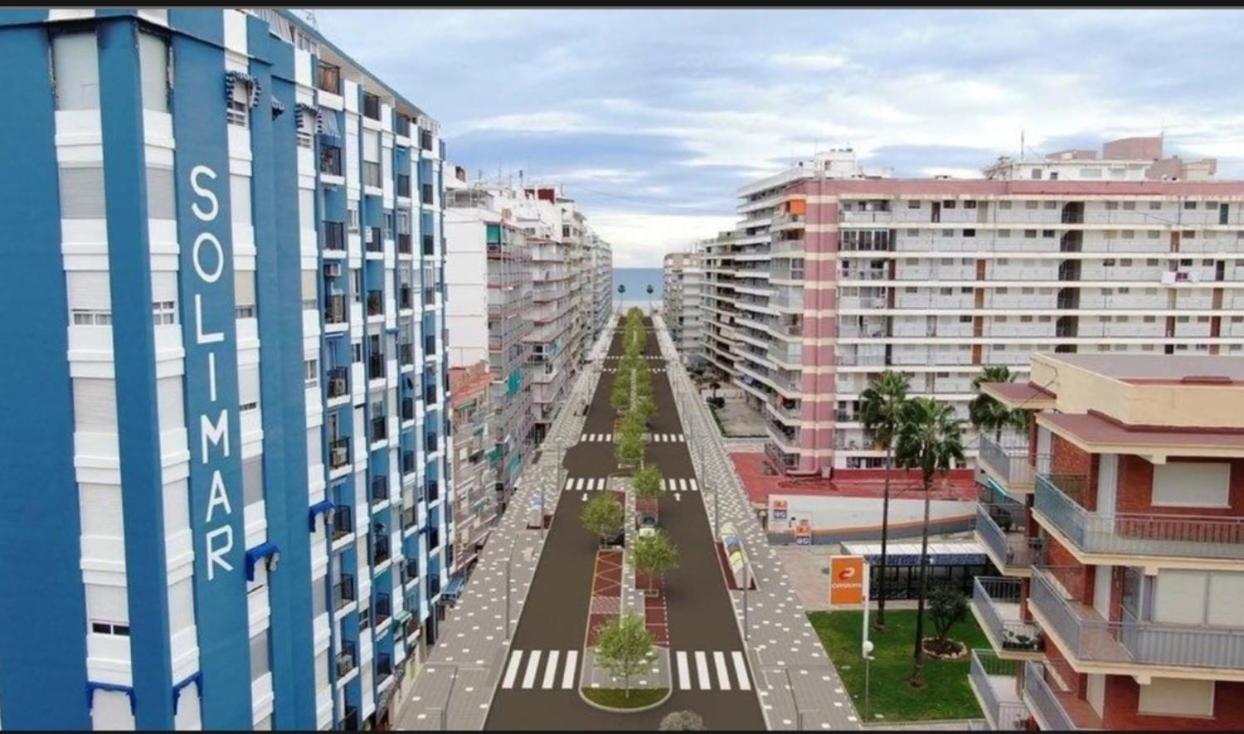 Apartamento Suerte Con Vistas A La Playa San Antonio De Кульера Экстерьер фото